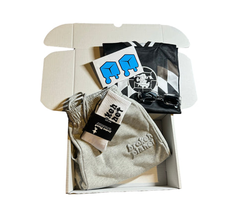 SALE (WAS £133.99) Festival Drip Box (Jersey + Shorts + Sunglasses + Accessory)